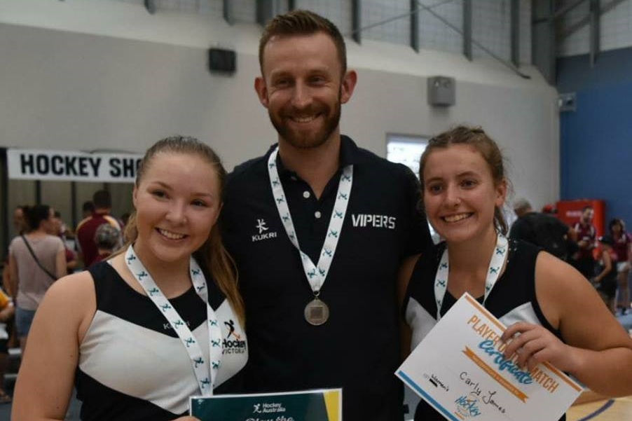SILVER FOR INDOOR VIC U21’S – FHC’S HOPKINS & JAMES