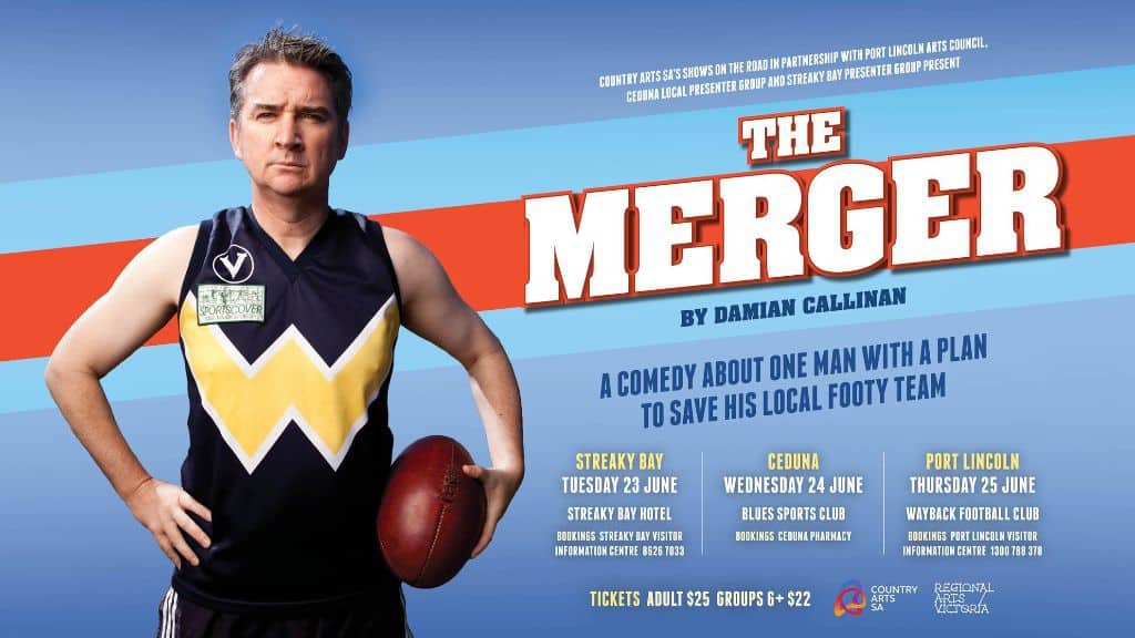 THE MERGER – AUSTRALIAN AFL COMEDY – SHARE TO WIN TICKETS