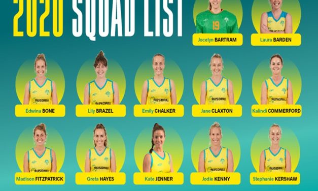 HOCKEYROOS SQUAD ANNOUNCED – CONGRATS LILY BRAZEL