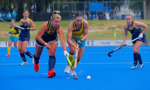 CARLY JAMES IN FIRST INTRA-SQUAD MATCH AT HOCKEY AUSTRALIA’S SUPERCAMP