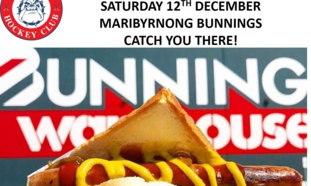 COME DOWN TO MARIBYRNING BUNNINGS TOMORROW 12th DEC FOR A SAUSAGE!