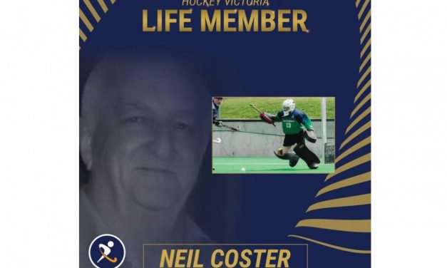 HOCKEY VICTORIA LIFE MEMBER – NEIL COSTER