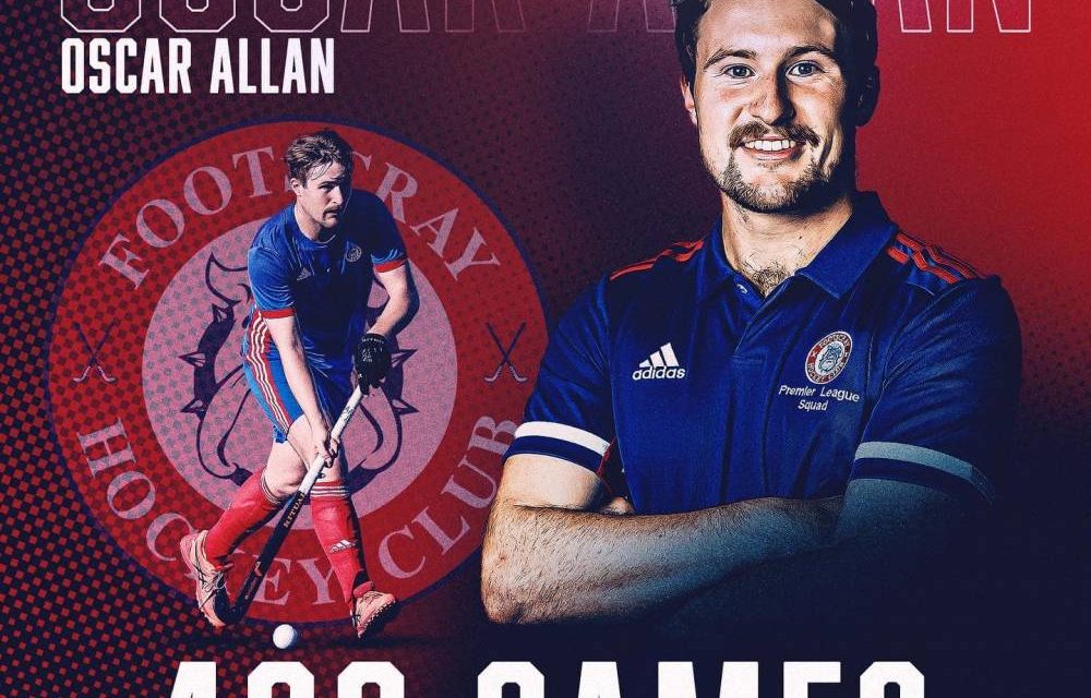 Oscar Allan – 400 Games