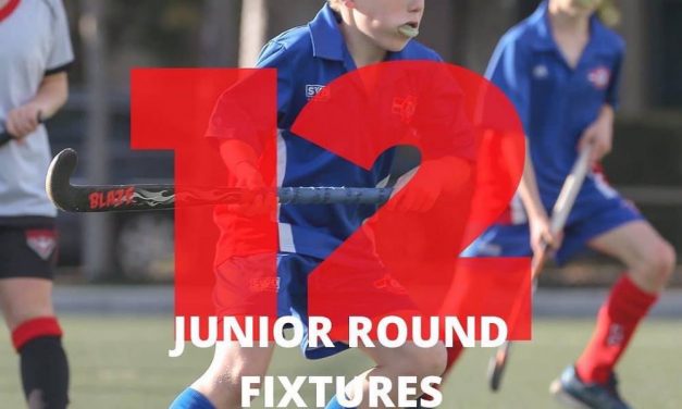 JUNIOR ROUND 12 FIXTURES