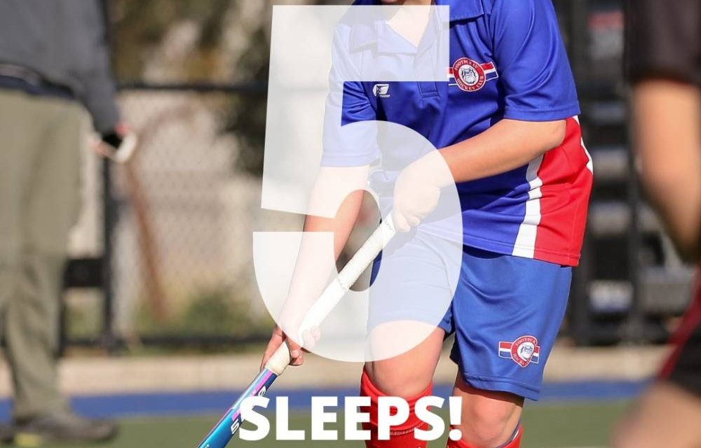 IT’S ALMOST TIME! 5 SLEEPS TO GO FOR JUNIORS
