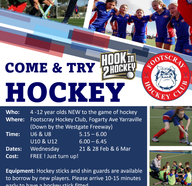 COME AND TRY HOCKEY
