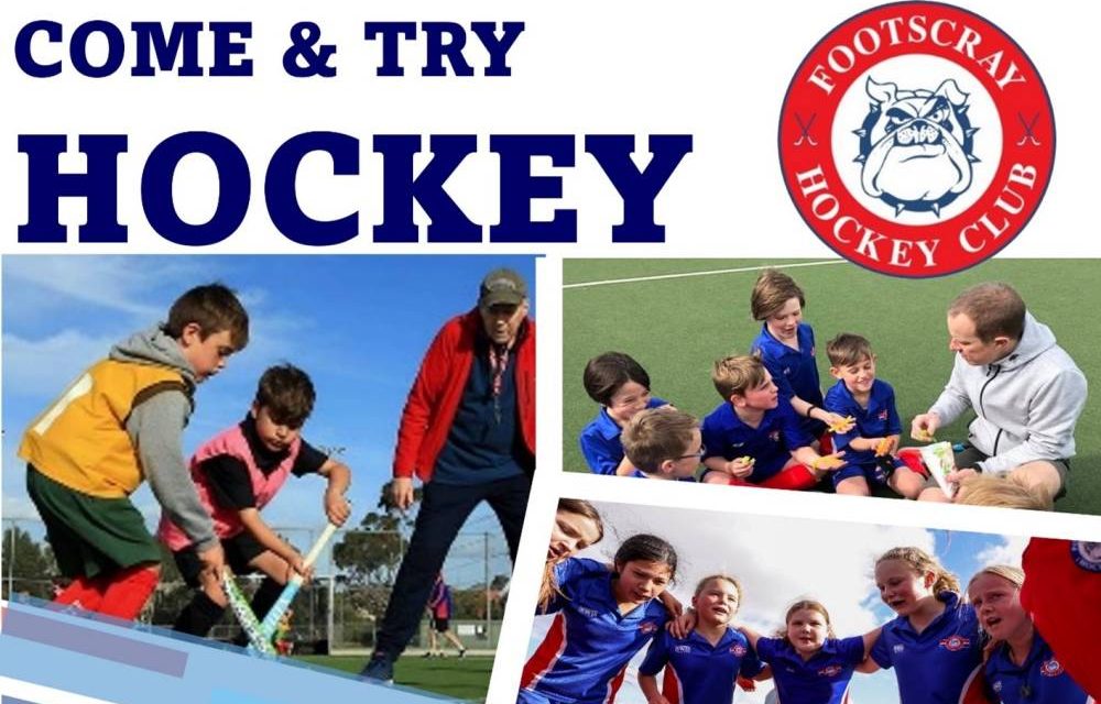 COME AND TRY HOCKEY – 4 TO 12 YR OLDS