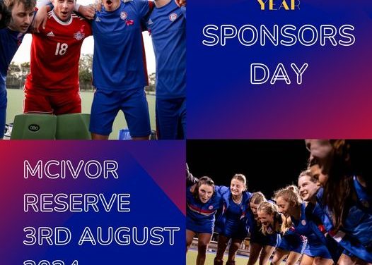 SPONSORS DAY THIS WEEKEND | SATURDAY AUGUST 3RD