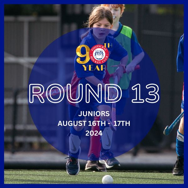 ROUND 13 JUNIOR FIXTURES