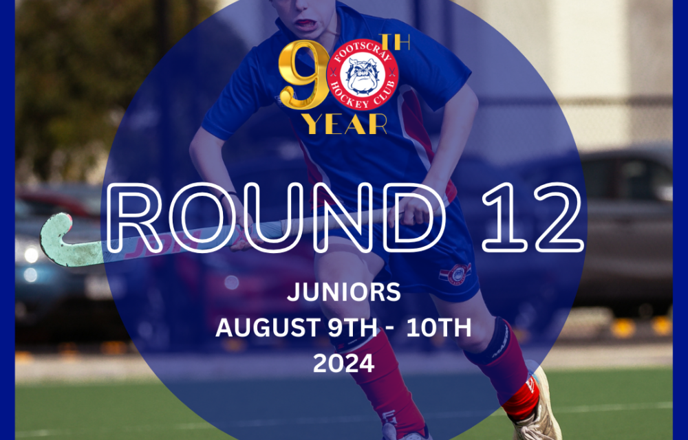 ROUND 12 JUNIOR FIXTURES