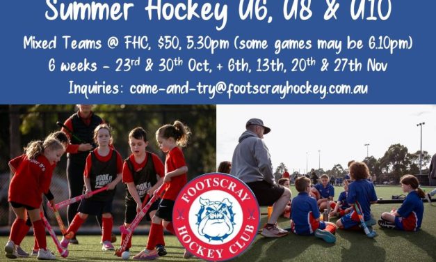 SUMMER HOCKEY PROGRAM U6, U8 & U10