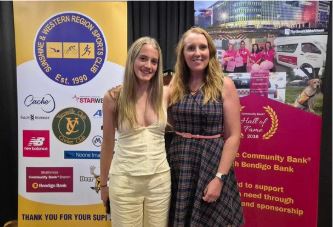 RUBY GORTON BENDIGO BANK ENCOURAGEMENT AWARD AT THE DON DEEBLE SPORTS AWARDS