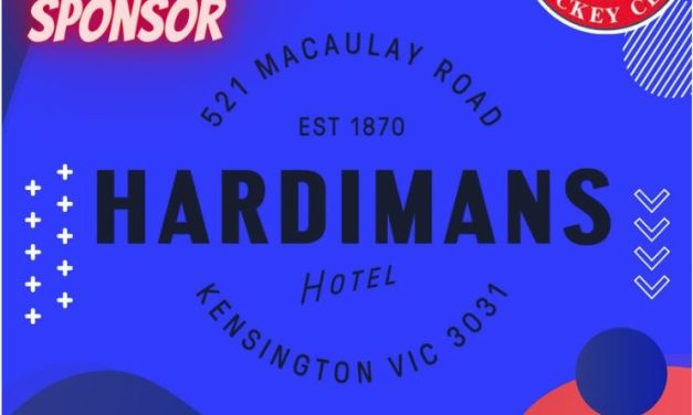 CLUB SPONSOR – HARDIMANS HOTEL