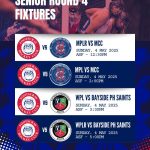 SENIOR ROUND 4 FIXTURES 🏑