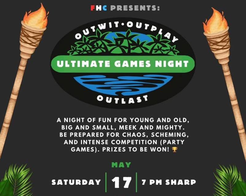GET READY FOR THE ULTIMATE GAMES NIGHT!