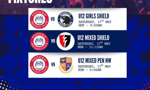JUNIOR ROUND 3 FIXTURES 🏑