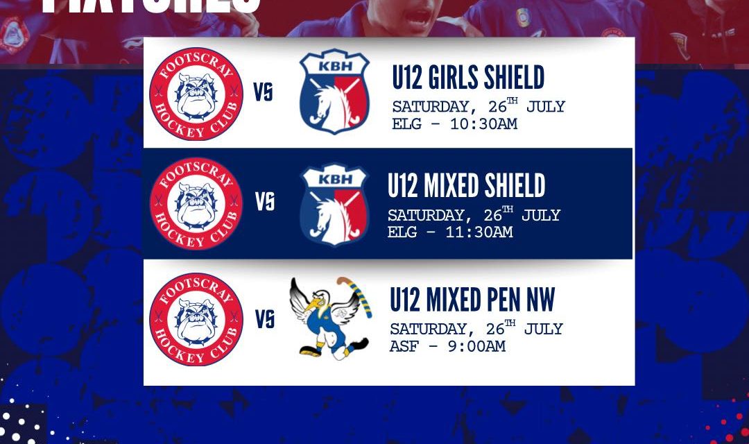 JUNIOR ROUND 10 FIXTURES🏑