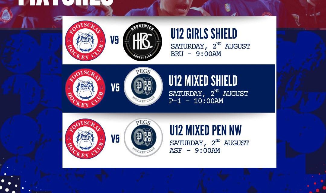 ROUND 11 JUNIOR FIXTURES