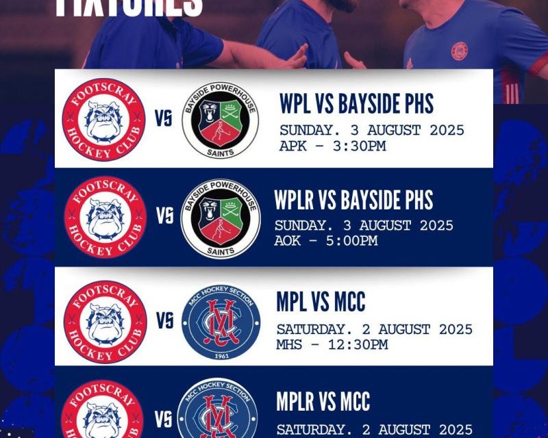 ROUND 15 SENIOR FIXTURES