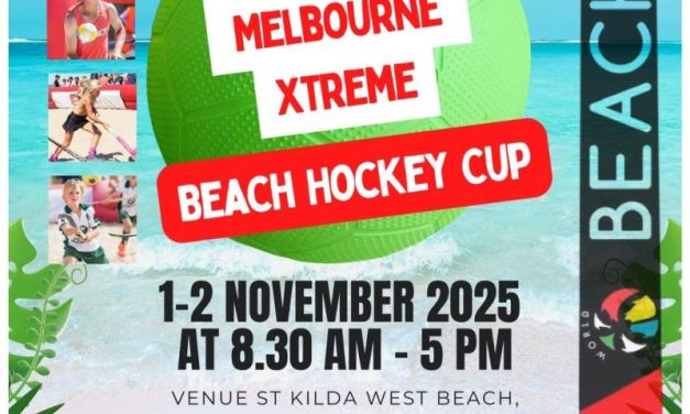 🌊🏑 Beach Hockey is Coming to Melbourne! 🏑🌊