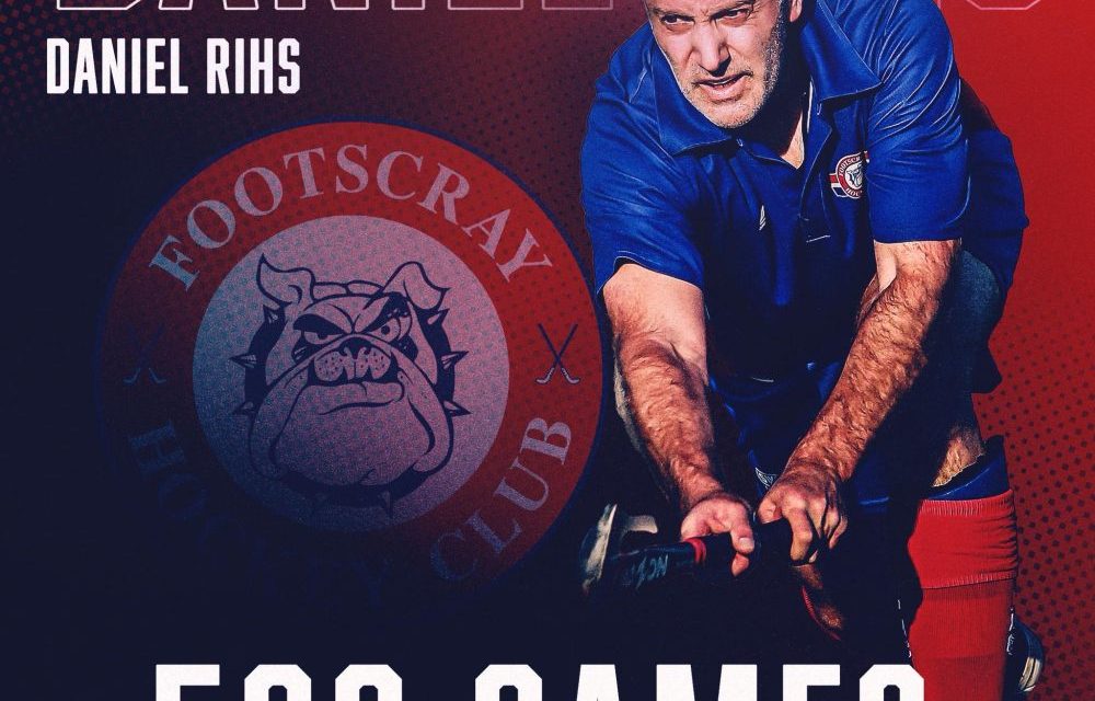 Congratulations to Daniel Rihs on 500 club games!