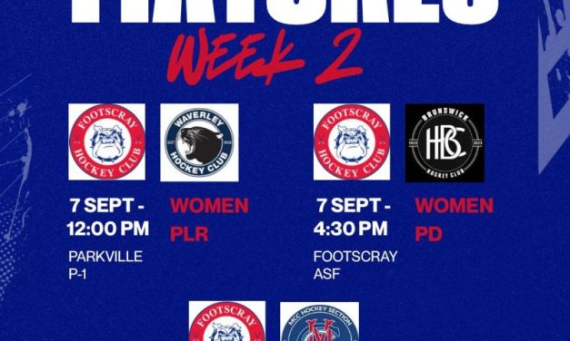 SENIOR FINALS WEEK 2 FIXTURES