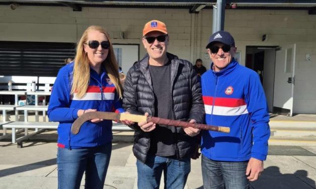 LEFT HANDED HOCKEY STICK