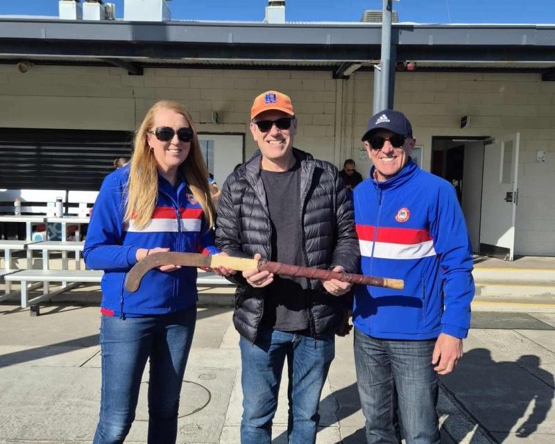 LEFT HANDED HOCKEY STICK