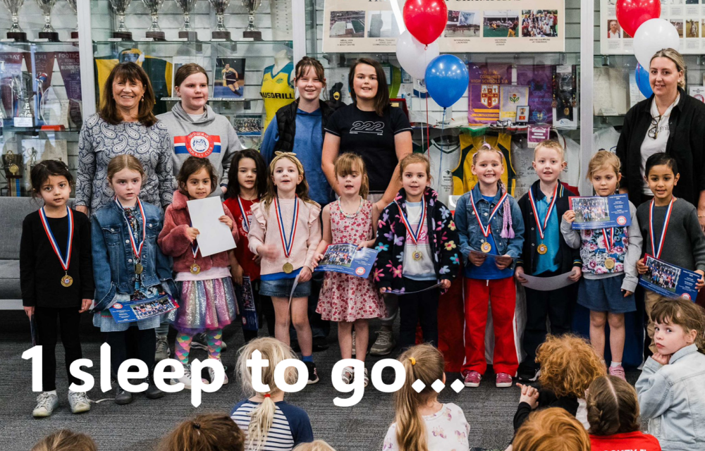 COME AND TRY- 1 SLEEP TO GO