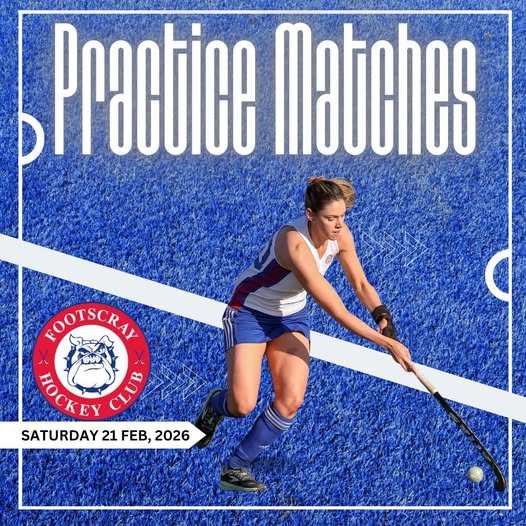 PRACTICE MATCHES ARE BACK – SAT 21 FEB