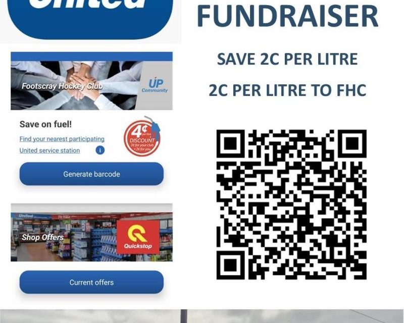 ⛽ Support Footscray Hockey Club every time you fill up! 🏑