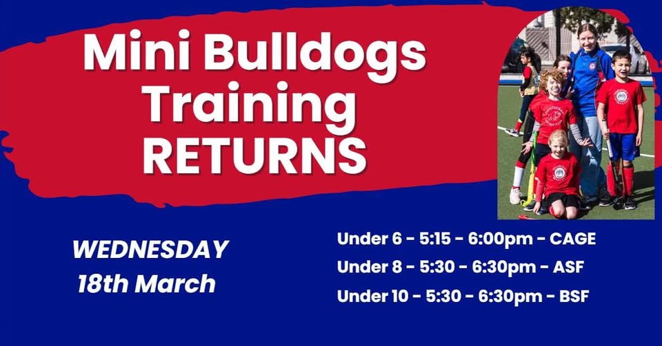 MINI BULLDOGS STARTS TONIGHT