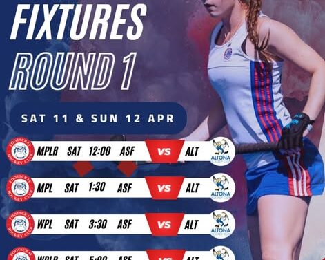 Round 1 Senior Fixtures