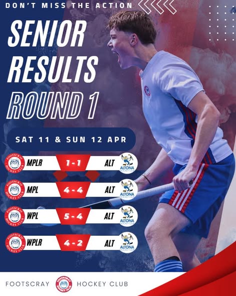 Round 1 Results