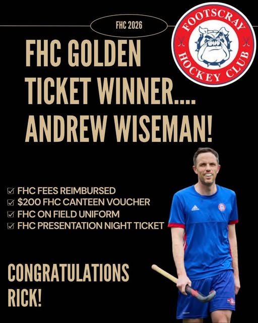 Congratulations to our 2026 Golden Ticket winner, Andrew Wiseman