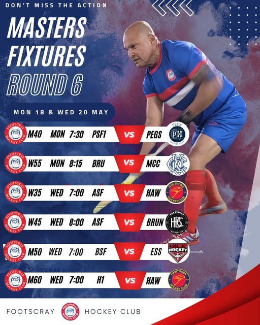 Round 6 Masters Fixtures