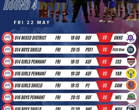 Round 4 Juniors Fixtures