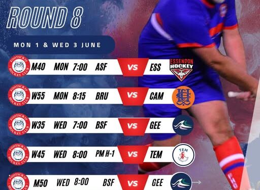 Round 8 Masters Fixtures