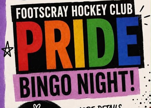 Save the Date for Pride Bingo!