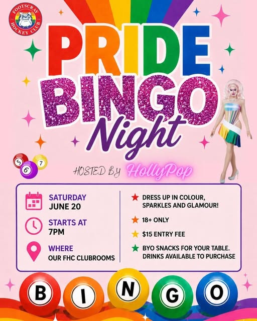 🌈✨ PRIDE BINGO NIGHT ✨🌈