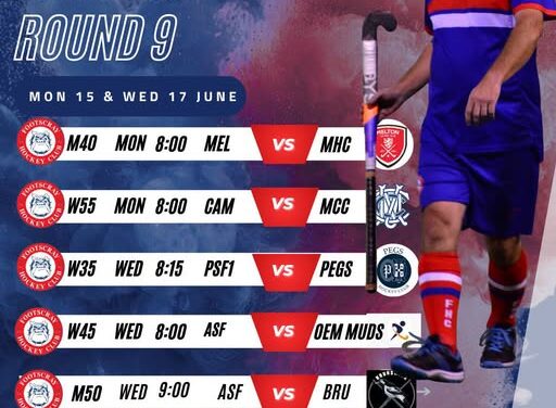 Check out the Masters fixtures for this week, Round 9!