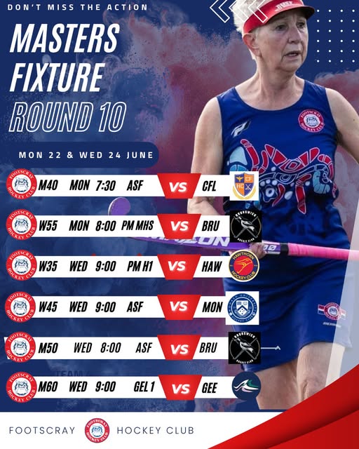 Round 10 Masters Fixtures