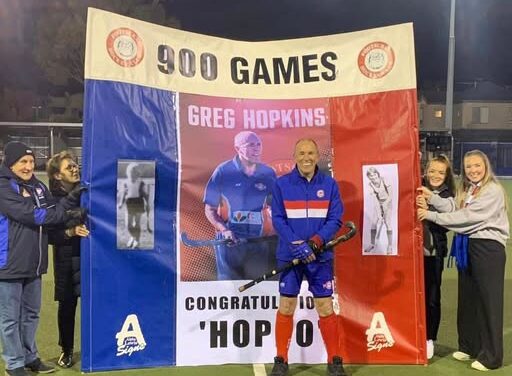 Greg Hopkins Overtakes Club Great