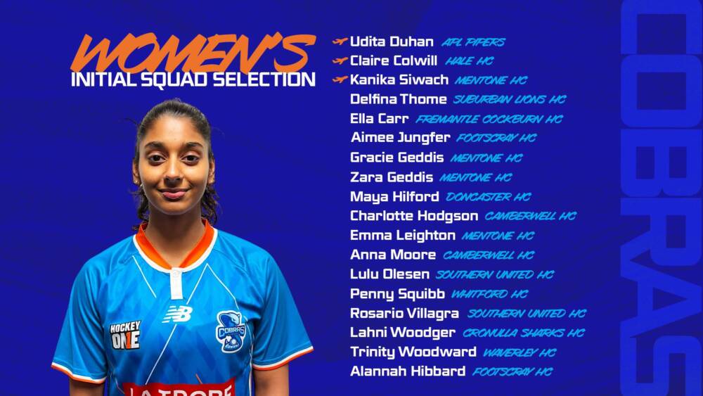 🏑 Bulldogs Selected for Hockey One Squads! 💙❤️