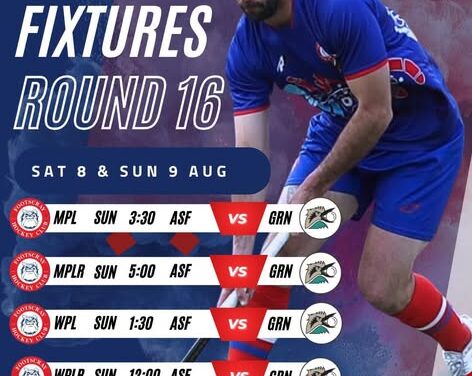 Round 16 Seniors Fixtures