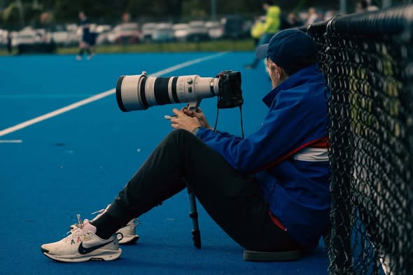 Andrew (Rick) Wiseman -photographer at FIH World Cup