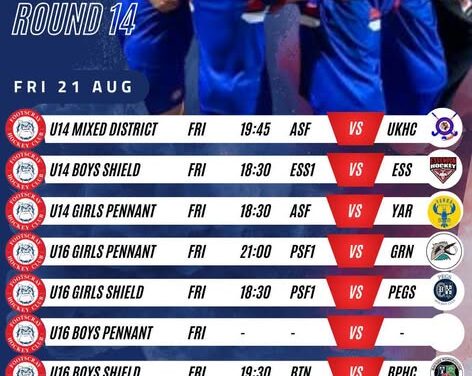 Juniors Round 14 Fixtures