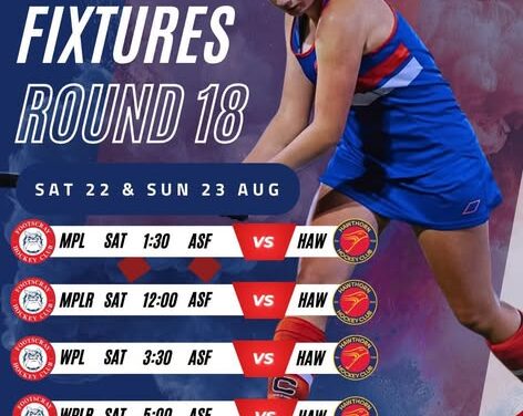 Seniors Round 18 Fixtures