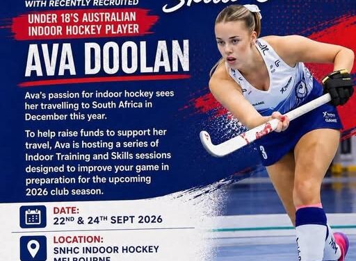 🏑🔥 INDOOR HOCKEY SKILLS CLINIC WITH AVA DOOLAN! 🔥🏑