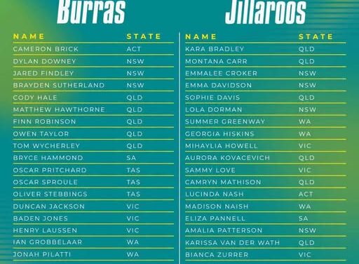 🏑 BURRAS SELECTION | BADEN JONES 💙❤️